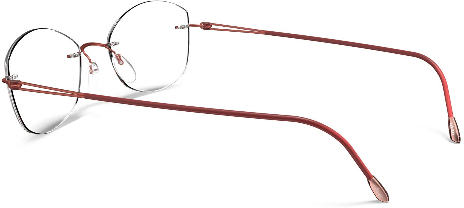 Silhouette Lite Spirit Demo Rimless 5569 Eyeglasses - view 14